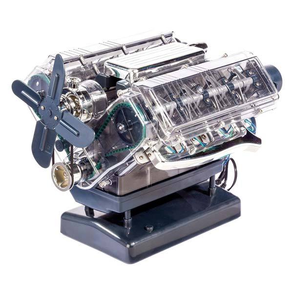 V8-enjinmodelstel wat werk - Bou jou eie V8-enjin - V8-enjinboustel