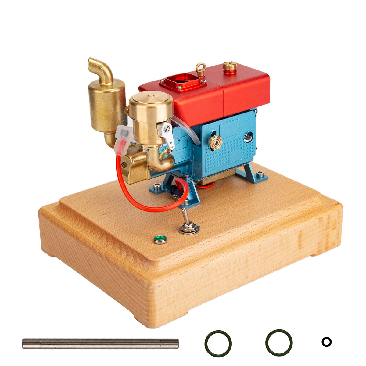 RETROL MUSA 1/8 2.2cc Mini Evaporative Water-cooled Single-cylinder Four-stroke Gasoline Engine Internal Combustion Engine Model - Speed Up to 12000rpm