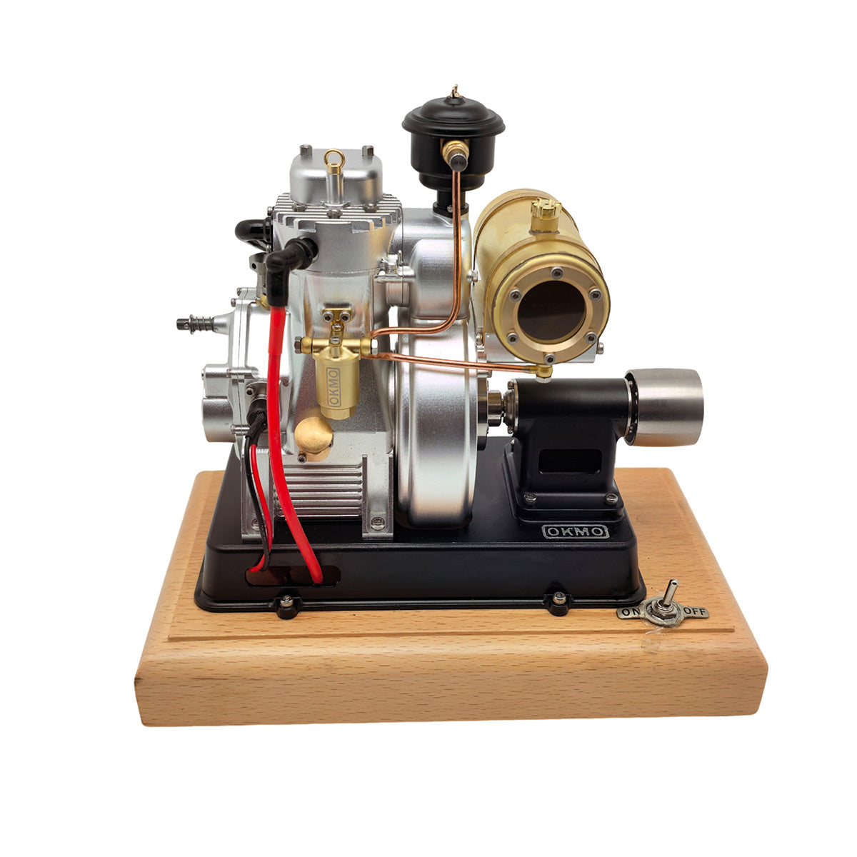RETROL×OKMO 185 Micro Single-Cylinder 4-Stroke Gasoline Engine Model for Classic Vintage Tractor