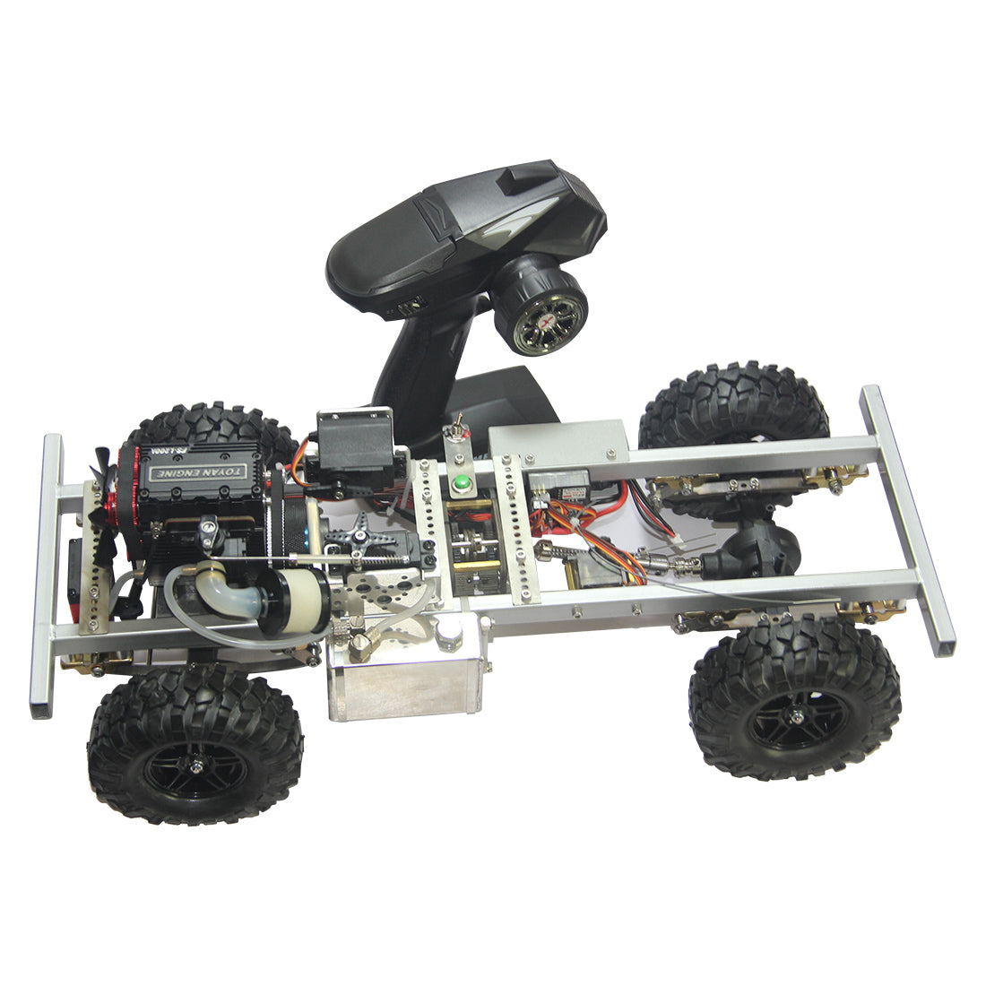 1/10 RC Car 2.4G 4WD Off-road Vehicle with TOYAN Double-cylinder Engine - RTR Version