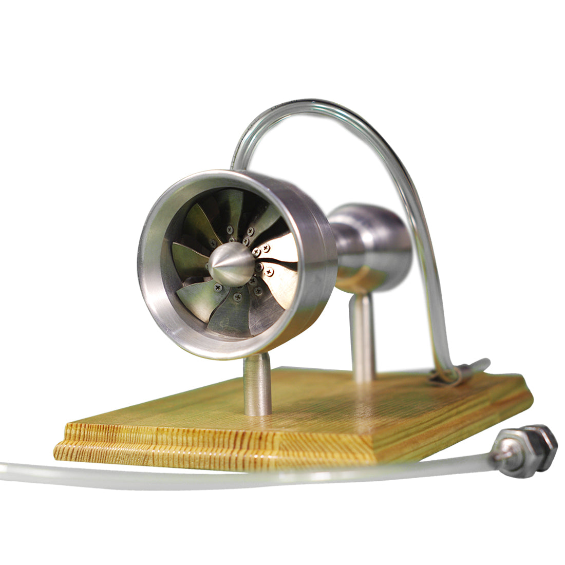 Metal Steam Turbine Engine Model Science Experiment Desktop Engine Model