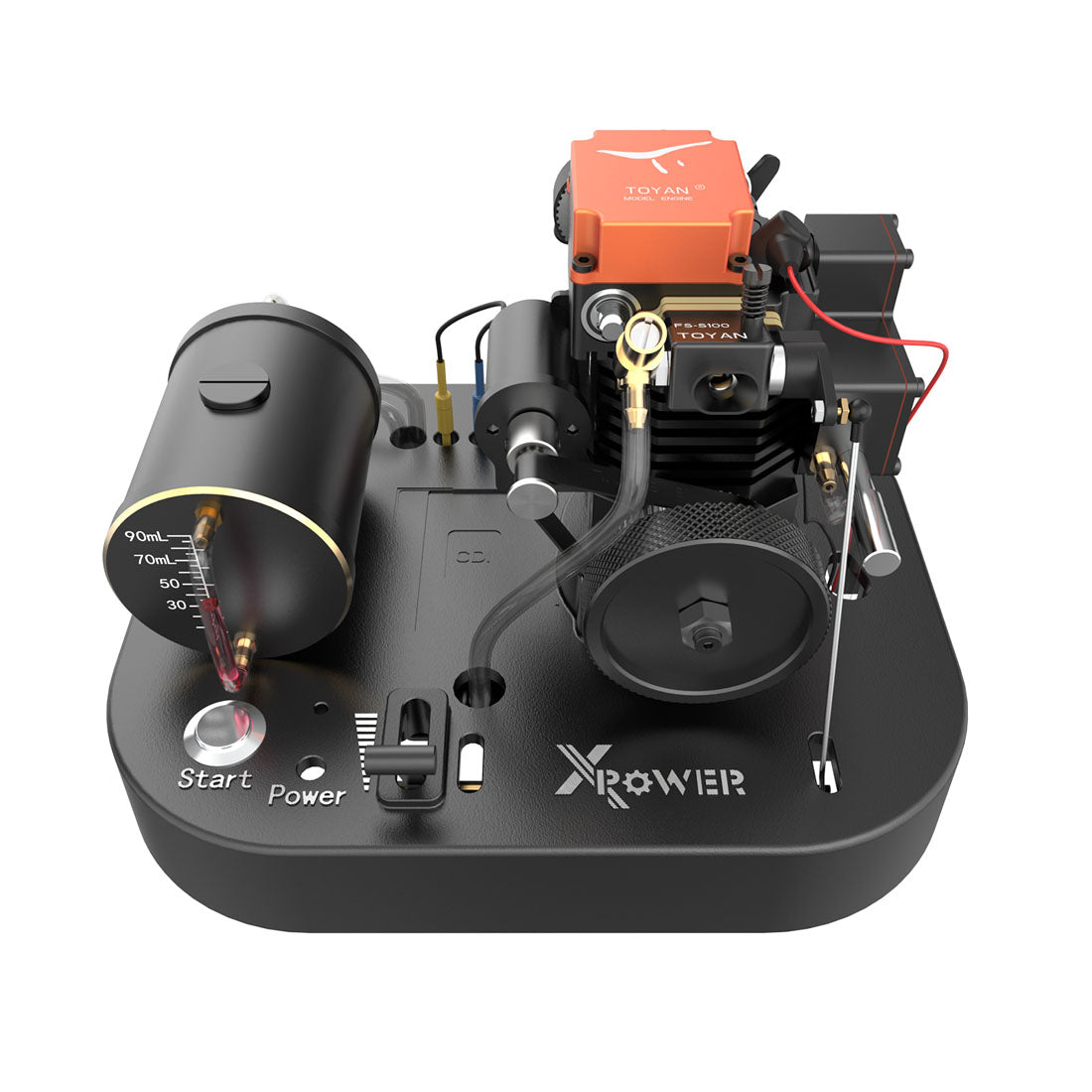 TOYAN Enjin 4-slag RC Nitro-enjinmodelstel - Bou jou enjin wat werk