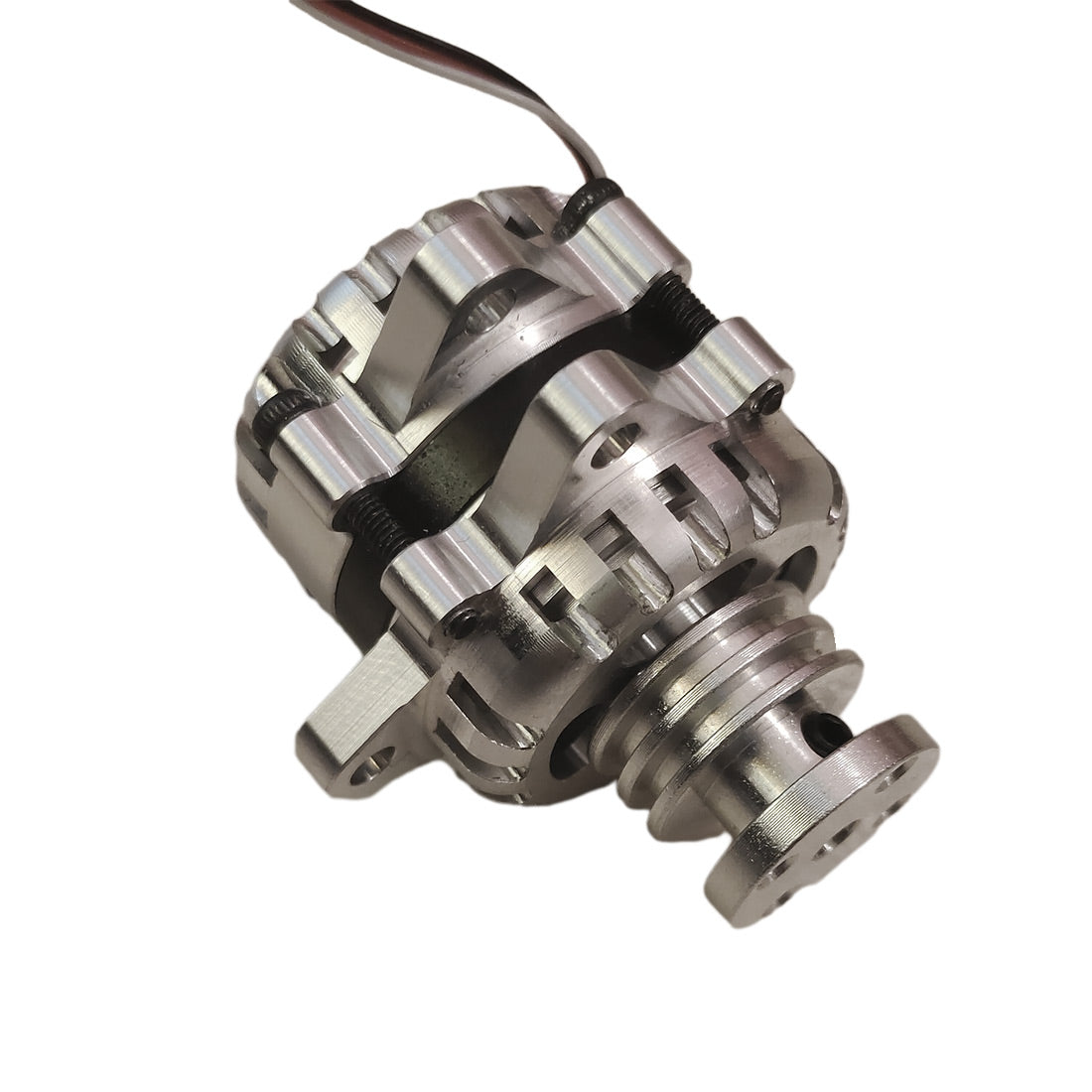CISON Mini GS-kragopwekker + gelykrigter + vaste beugel DIY-modifikasie-bykomstighedestel vir CISON-viersilinder-enjinmodelle