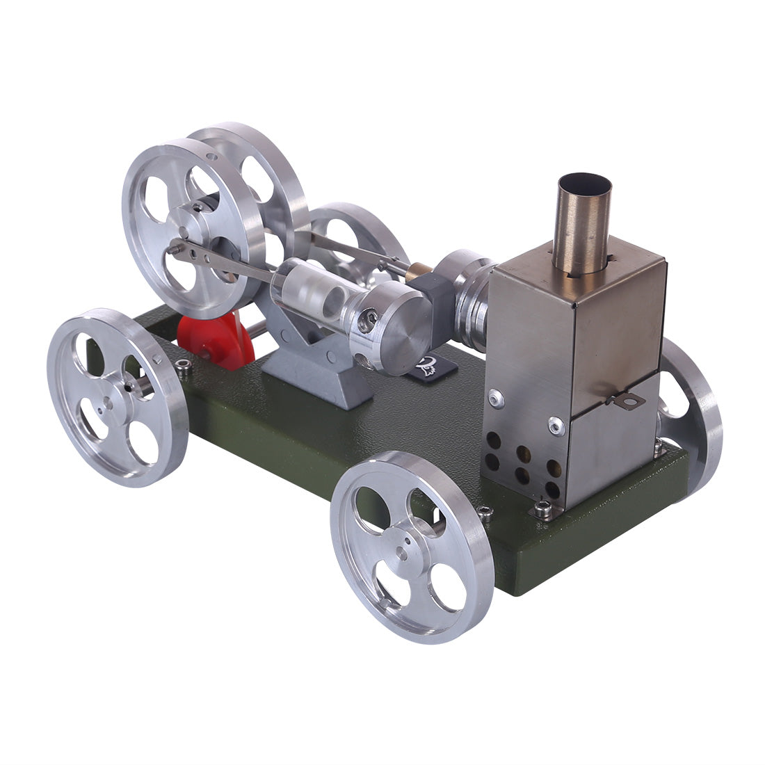 Stirling-enjin-motormodelstel enjin DIY-monteringsstel fisiese eksperiment-speelding