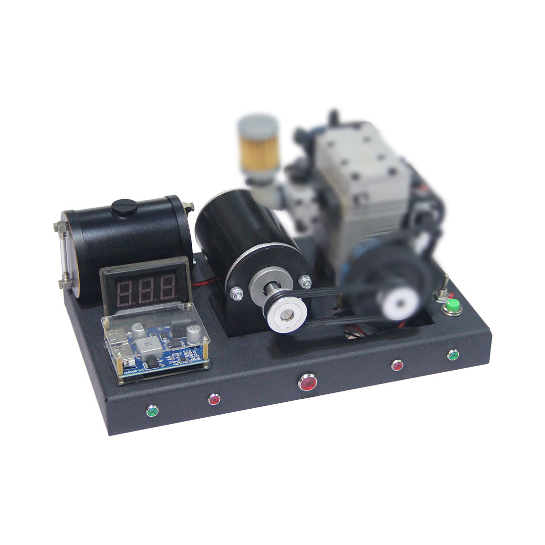 12V GS Gewysigde Generator Stel & Basis vir SEMTO ST-NF2 Enjin Model DIY Modelleringstel