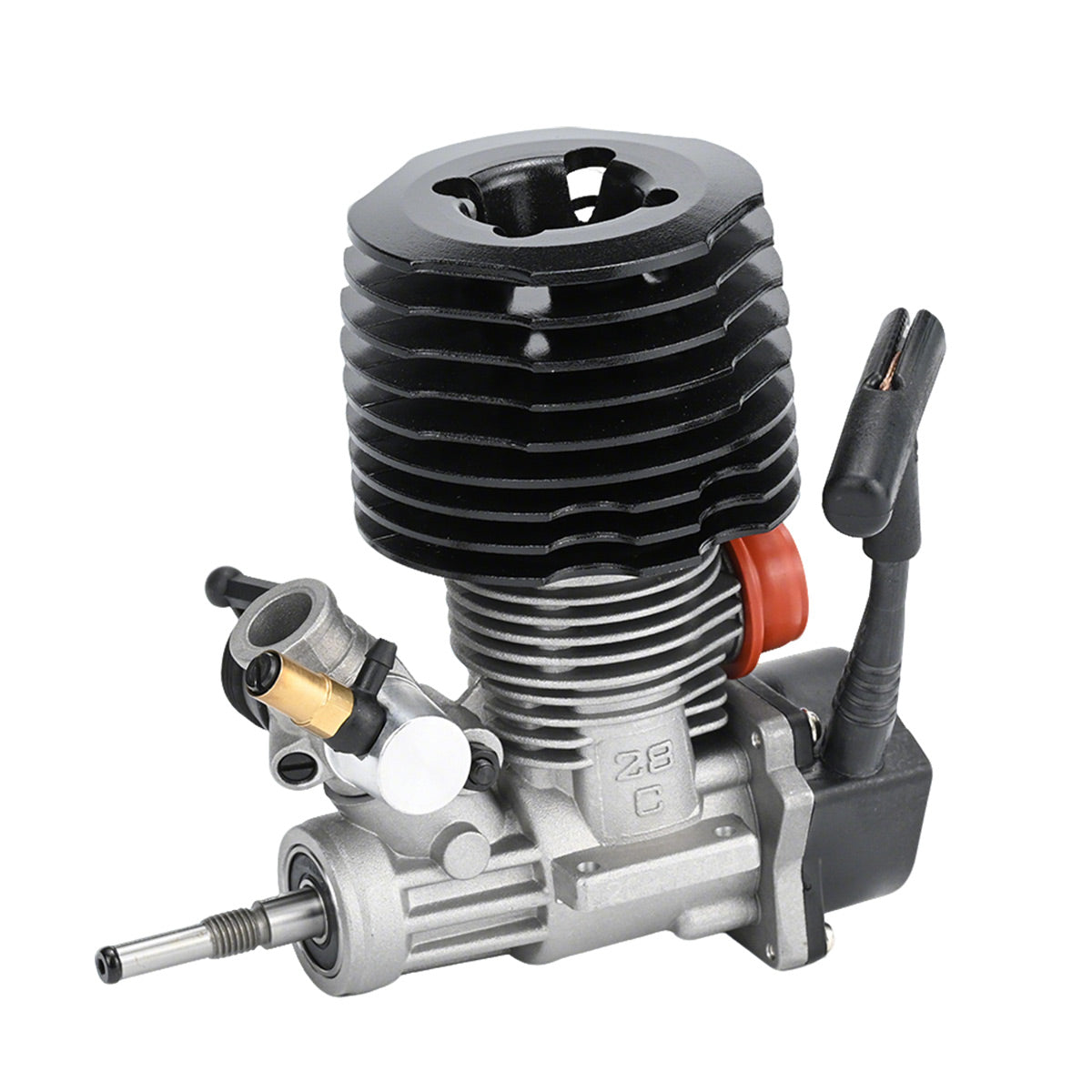 VRX SH.28 4.57cc Tirstartiga Motoro Modelo por 1/8 Skala Metanol-Fuelfunkciigita RC-Aŭto