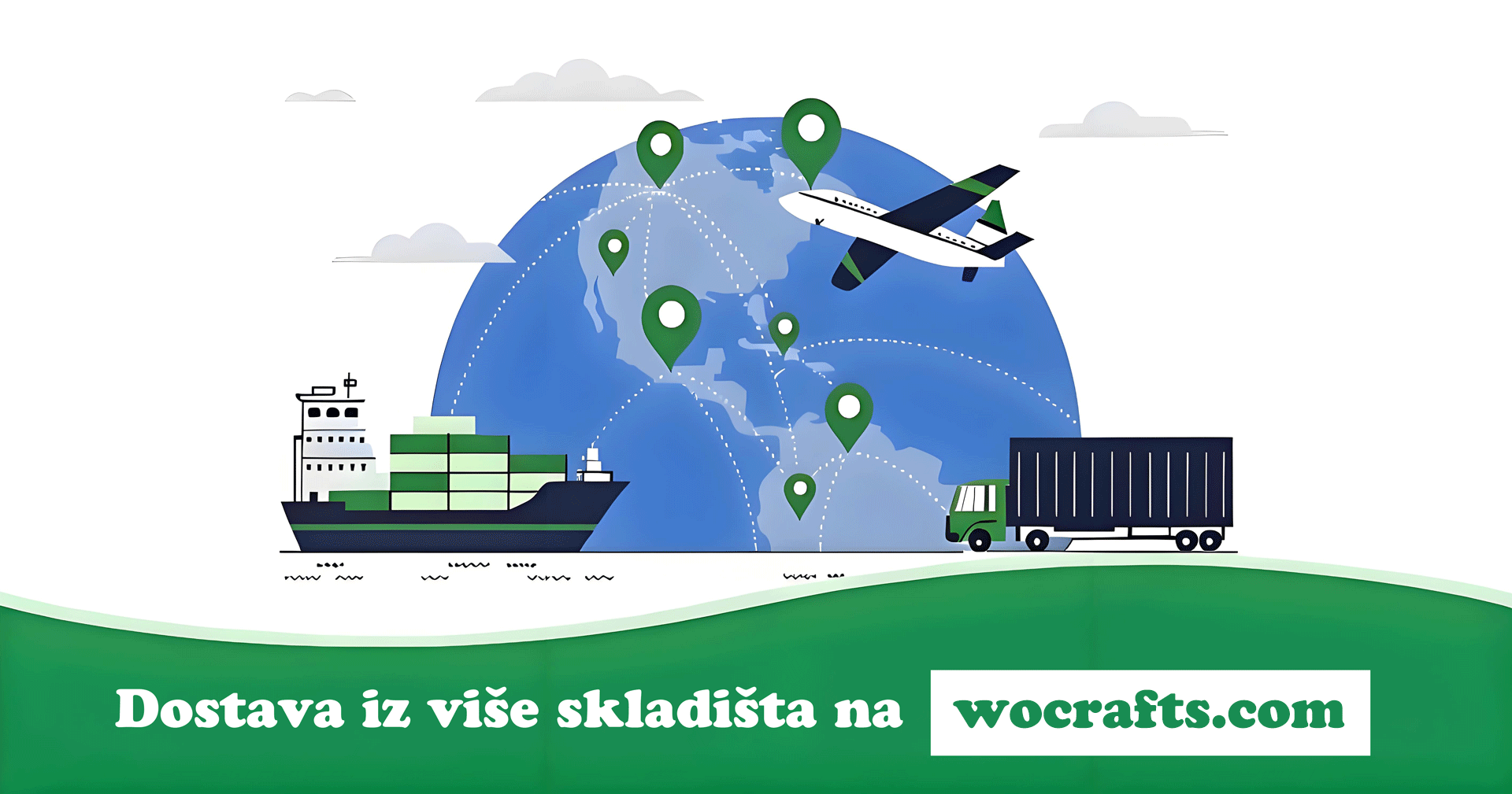 Višestruka skladišta. Jamstvo autentičnosti proizvoda.