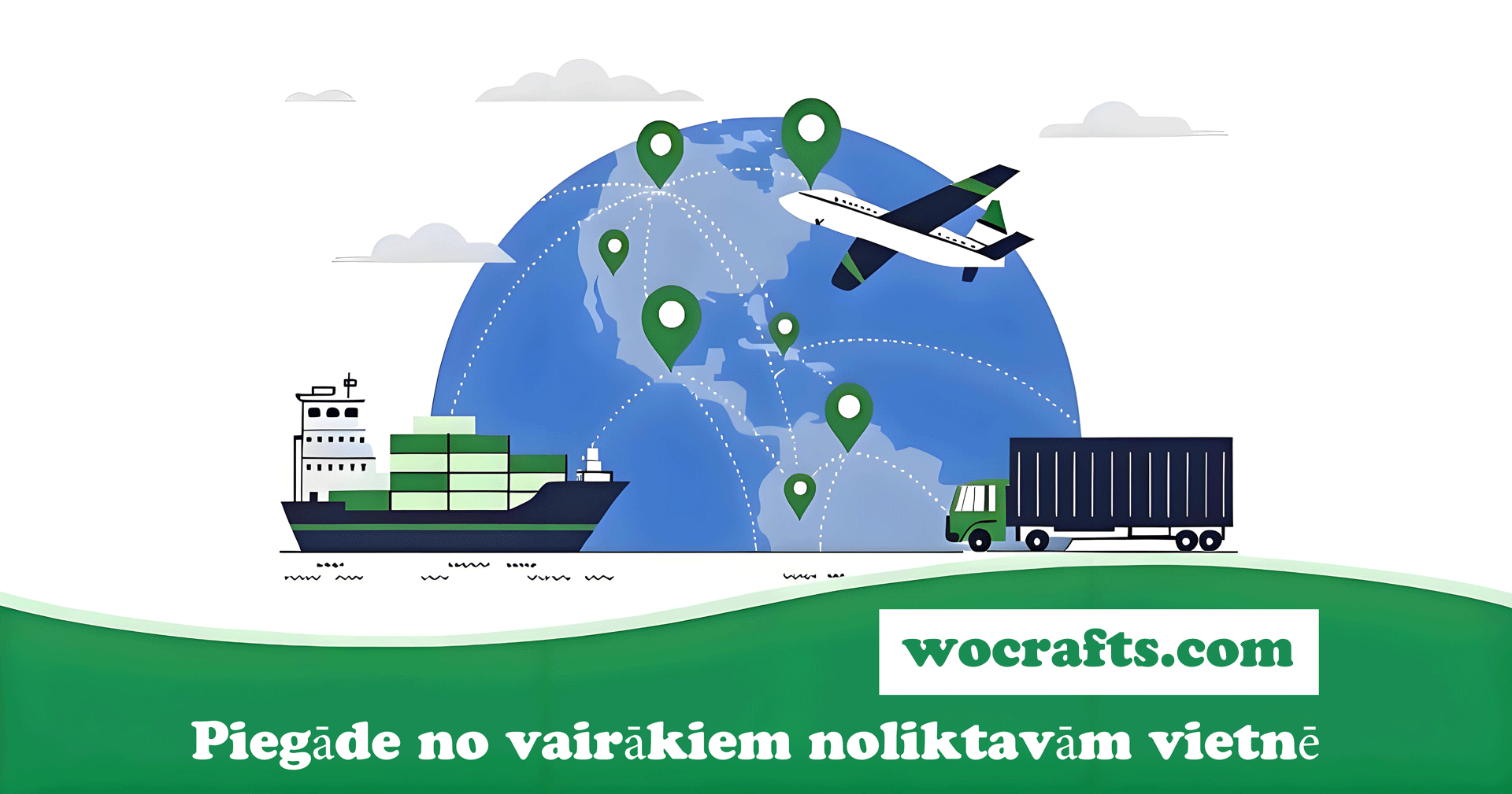 Vairāku noliktavu piegādes. Autentisku preču garantija.